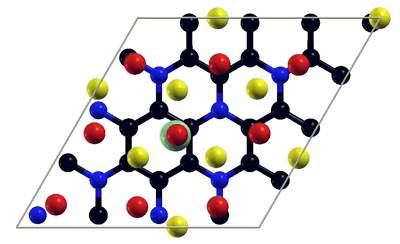 Diffusion of a Li ion